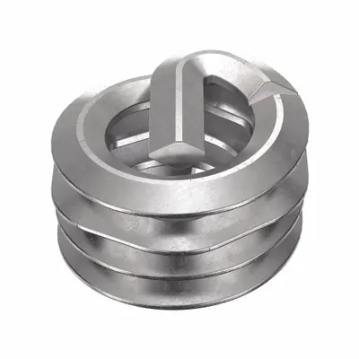 HELI-COIL Screw-Locking Tangless Helical Insert, #2-56 Thread Size, 100 PK - Screw-Locking Tangless Helical Inserts