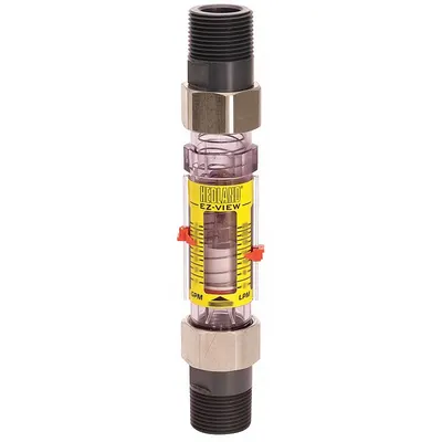 HEDLAND Mechanical Flowmeter: Flow Meter, Scale, Variable Area, Inline, Universal - Inline Flowmeters for Water