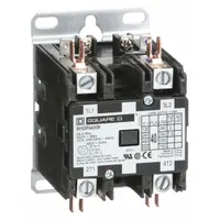 SQUARE D Definite Purpose Magnetic Contactor: 2 Poles, 208-240V AC, 40 A, Non-Reversing (MPN 8910DPA42V09)