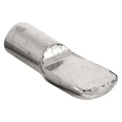 PRIME-LINE Shelf Support: 5/16 in Wd, 7/8 in Lg, 1/4 in Ht, 25 lb Capacity, Steel - Shelf Supports