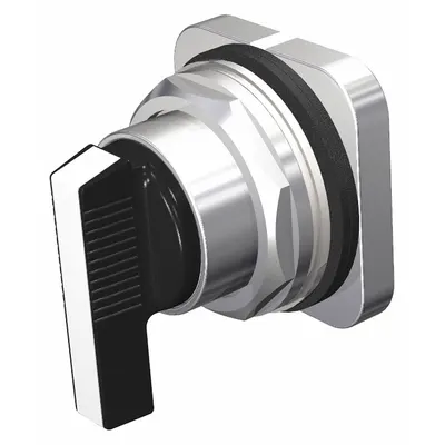 Siemens Long-Handled Selector Switch: 30 mm Panel Mount Size, 2 Positions, A Cam - Selector-Switch Operators