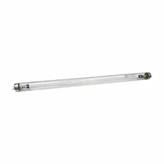 This UV bulb kit includes four replacement bulbs for use in fume hood lighting kits. Constructed with an aluminum and glass housing, the assembly has an 18-inch overall diameter. It provides ultraviolet light for decontamination or illumination within laboratory fume hoods.