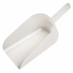 Polypropylene Lab Scoop, 1.1 L, White, FDA Compliant