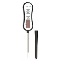 TAYLOR Digital Food Service Thermometer: Food Safety, LED, 8 1/4 in Overall Lg, 3/16 in Dia (MPN 9835)