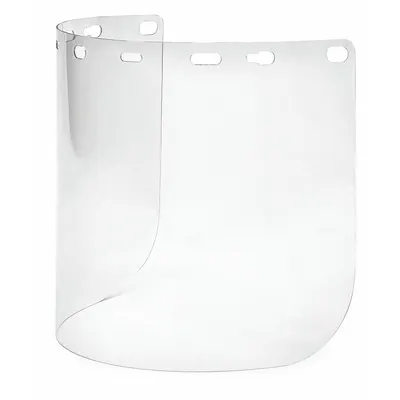 DELTAPLUS USA Face Shield Visor: 15 1/2 in Overall Wd, 8 in Overall Ht, 0.78 in Overall Thick - General Purpose Replacement Visors