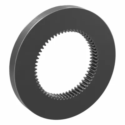 KHK GEARS Internal Ring Gear: Module m 0.5, 60 Teeth, 30 mm Pitch Dia - Metric Internal Gears
