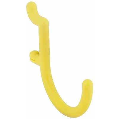 FUNCTIONAIRE J-Hook: 1/4 in Peg Hole, For 1 in Pegboard Hole Spacing, Snap-On - Hooks for Round-Hole Pegboard