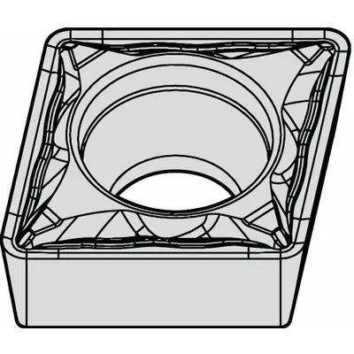 WIDIA Diamond Turning Insert: CCMT2151FP - Diamond Indexable Turning Inserts