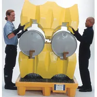 ULTRATECH Complete Rack System: 4 Drums/Containers, Complete Rack System, 66 gal Spill Capacity (MPN 2380)