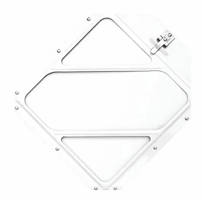 LABELMASTER Vehicle Placard Holder: Full Frame Trailer Flip Placard Holder, 12 1/2 in Wd - Placard Holders