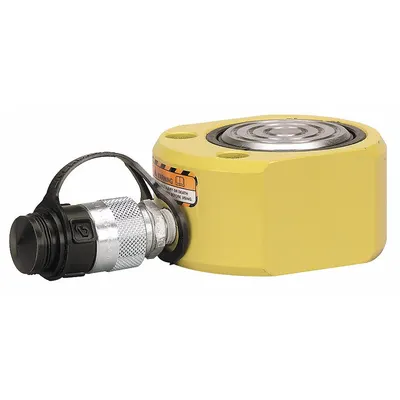 ENERPAC Hydraulic Ram: Single Acting, 30 ton Nominal Capacity, 1 in Nominal Stroke Lg - Low Profile Rams