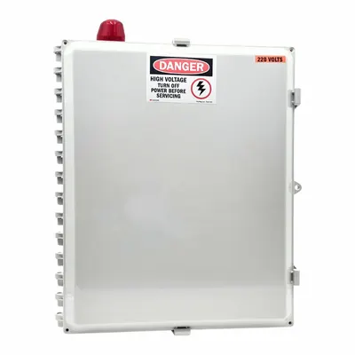 SUMP ALARM Control Panel: Duplex, Single Phase, 120/208/240V AC, 10 to 15 A, Vertical Float - Multi-Purpose Pump Control Panels