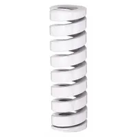 Die Spring: Alloy Steel/Bronze, Cylindrical Shape, Closed, Ground End, 2 33/64 in Lng, 3 PK (MPN 307510D)