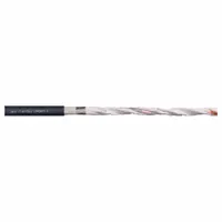CHAINFLEX Measuring System Cable: (2) Pr 26 AWG (0.20)/(2) 22 AWG (0.38), PUR Jacket, 50 V Volt (MPN CFROBOT4-028)