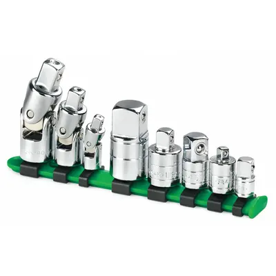 SK PROFESSIONAL TOOLS Socket Adapter Set: 1/2 in_1/4 in_3/4 in_3/8 in Output Drive Size - Multi-Size Hand Socket Adapter Sets