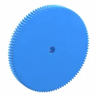 Machined Spur Gear: Module m 1.5, 100 Teeth, 12 mm Bore Dia, Nylon, 20° Pressure Angle, Plain Bore (MPN PS1.5-100)