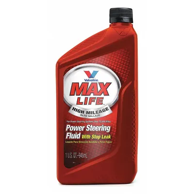 VALVOLINE Power Steering Fluid: MaxLife, 1 qt Container Size - Power Steering Fluids with Stop Leak