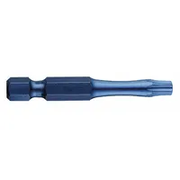WESTWARD Power Bit: Power Bit, T40 Bit Size, Imperial, Torx® Head, T40 Bit Industry Size, Std, 5 PK (MPN 40L664)