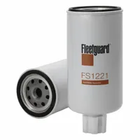 Spin-on fuel/water separator with cellulose media, designed for use in truck fuel systems. Features an overall length of 7 1/16 in, outside diameter of 3 1/16 in, and inside diameter of 62 1/2 mm. Compatible with Reformwerke Bauer vehicles