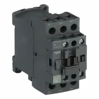 SCHNEIDER IEC Magnetic Contactor: Non-Reversing, 3 Poles, 3NO Contacts, 32 A, 24V DC Coil (MPN DPE32BL)