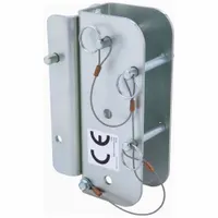 This aluminum mounting bracket is designed for use with the 3M 8513158 tripod. It provides a secure attachment point for a winch or self-retracting lifeline in confined space fall protection and rescue systems
