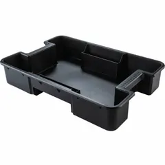 Storage tray designed for use with MAKITA Maktrak modular tool storage system. Provides organized storage for small parts and accessories. Constructed to fit securely within Maktrak units.