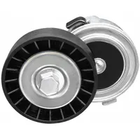 Self-adjusting belt tensioner with one pulley, 3 in outside diameter. Maintains proper tension on engine accessory drive belts to prevent slippage and reduce wear. Suitable for automotive and light-truck applications