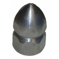 APPROVED VENDOR Sewer Nozzle: 5.5 Nozzle Size, 5,000 psi, 6.15 gpm, 5000 to 6000 psi, Fan (MPN AL0124722300)
