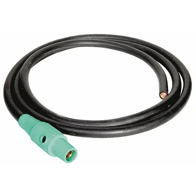 SOUTHWIRE Cam Lock Power Cable: 10 ft Cord Lg, 600V AC, CL40FG, CL40MG, 4/0 AWG Wire Size - Cam Lock Power Supply Cords