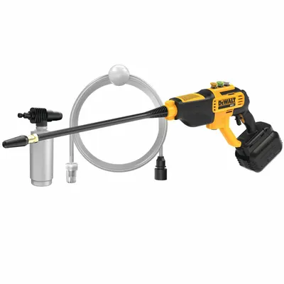 DEWALT Cordless Pressure Washer: Medium Duty, Hand Held, 550 psi, 1 gpm Flow Rate - Cold Water Pressure Washers