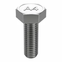 Hex Head Cap Screw: Stainless Steel, A4, NL-19, M10-1.50, Coarse, 40 mm lg, Globally Sourced, 10 PK (MPN FB3MHEXB101540P10)