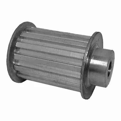 Dayton Timing Pulley: Trapezoidal, Plain, For T5 Timing Belt Section, For 25 mm Belt Wd - T5 Section Timing Belt Pulleys
