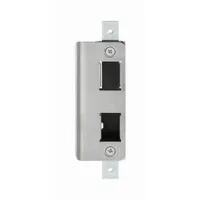 ADAMS RITE Door Strike Plate: Deadlatch, 6 1/8 in Lg, 11/16 in Wd, Bronze (MPN 4901-01-121)