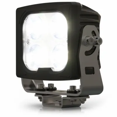 ECCO Vehicle Work Light: Square, Flood, LED, Bolt, Electrical Connection Included - Vehicle Floodlights