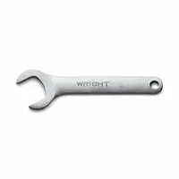 WRIGHT TOOL Open End Wrench: Steel, Satin, 60 mm Head Size, 9 1/2 in Overall Lg, Fixed (MPN 14-60MM)