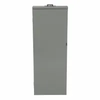 This 225A, 3-phase load center is rated 208Y/120/240V AC with a 25kA short circuit current rating. It features 42 spaces, zero tandem breaker capacity, and a convertible main lug. The outdoor-rated enclosure includes a surface cover. Suitable for power distribution in commercial and industrial applications