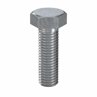 LINDSTROM Hex Head Cap Screw: Steel, Class 8.8, Zinc Plated, M14, Metric, 45 mm lg - Class 8.8 Steel Hex Head Cap Screws
