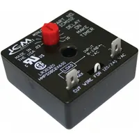Time Delay Relay: On Delay, Delay On Make Relay, 1.5 sec to 600 sec, 18 to 240V AC, 1.5 A, 2 Pins (MPN ICM102B)