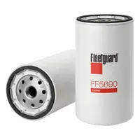 FLEETGUARD Automotive Fuel Filter: 12 5/8 in Overall Lg, 3 11/16 in Outside Dia, Diesel Fuel, Diesel (MPN FF5690)