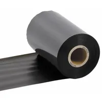 Single-Color Printer Ribbon: 4 5/16 in x 984 ft, Black, Wax/Resin, R4300 (MPN 356126)