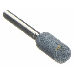 Aluminum Oxide Abrasive Point, Cylinder, 1/4 in Head Width, 5/8 in Head Length