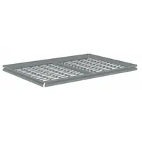 TENNSCO Shelf: 42 in x 30 in, 900 lb Load Capacity, Steel, 5 ga Decking, Gray, Shelf (MPN ZBES-4230W)