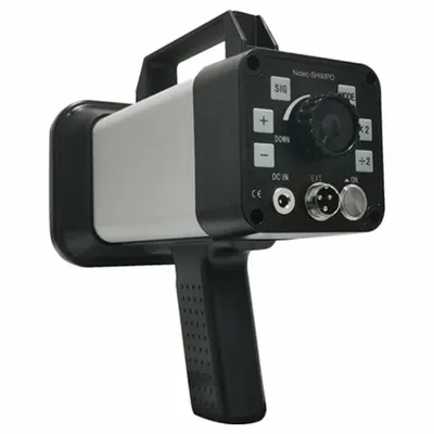 SHIMPO Xenon Light Stroboscope: 0.1 fpm (60 to 6,000 fpm)/1 fpm (6,001 to 12,000 fpm), LED - Standard LED Stroboscopes