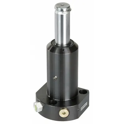 ENERPAC Swing Clamp Hydraulic Cylinder: Single Acting, 2,400 lbf Clamping Force - Lower Flange Mount Swing Clamp Cylinders