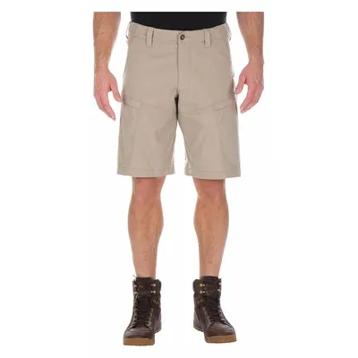 5.11 Tactical Shorts: Khaki, 40 in Waist, 11 in Inseam - Men's Tactical Cargo Shorts