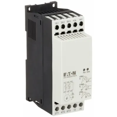 EATON Soft Start: 480V AC, 6.9 A Output Current, No Bypass, NEMA 1, 60/50 Hz - Eaton DS7