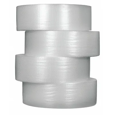 BUBBLE WRAP Bubble Rolls: 3/16 in Bubble Size, 12 in Roll Wd, 750 ft Roll Lg, Clear - Standard Bubble Rolls