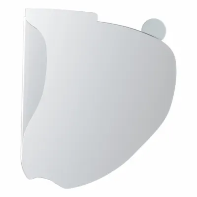 MSA Tear Off Foil: Clearmaxx Grinding Shield, Plastic, Clear - Welding Lens Covers & Protection Plates
