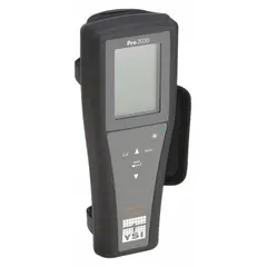 Portable multiparameter meter configured for conductivity testing with salinity as a test parameter. Batteries included; electrodes and reagents sold separately. Suitable for field water quality monitoring and environmental surveys.