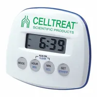 CELLTREAT Digital Timer: Easel Stand/Mounting Magnet, 1/2 in x 2 1/2 in x 3 in, 1/2 in Overall Dp (MPN 230123)